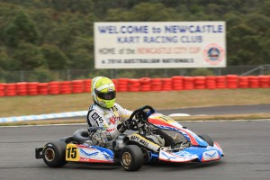 Matt Wall was 3rd overall in KZ2 today