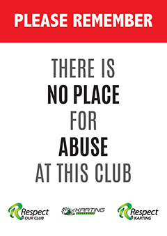 No place for abuse