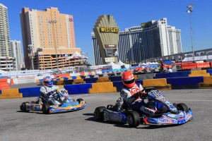 Kip Foster on his way to victory at the SKUSA SuperNationals in Las Vegas (Pic: Coopers Photography)