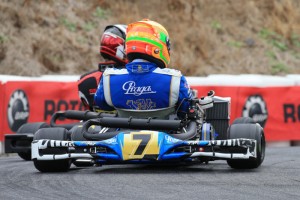 Lane Moore will be hoping for a replica of his performance at Warwick in 2015 where he took the win in Rotax Heavy (Pic: Coopers Photography)