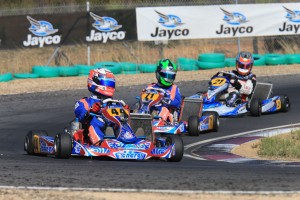 Glandore's Jonathon Mangos (#44) will line up in the KZ2 class (Pic: Coopers Photography)