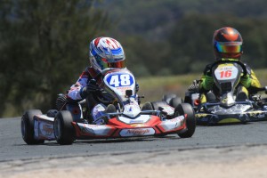 South Australian Blake Purdie qualified fastest in Cadet 12 (Pic: Coopers Photography)