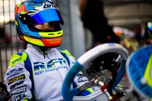Melbourne's Oscar Piastri will line up in the 2016 CIK-FIA World Championship this weekend (Pic: Wafeproject)