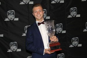 KZ2 Champion Josh Fife was the recipient of the MG Tyres Driver's Driver of the Year Award. (Pic: Coopers Photography)